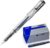 Lamy Set of 1 Safari Vista Transparent Fountain Pen Nib M and 1 x T10 Set of 3 Ink Cartridges in Original Box – Ink Colour Blue