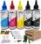 500ml Ink Cartridge Set Compatible with Canon PG-545 CL-546 PG-545XL CL-546XL 545 546 545XL 546XL PG-510 CL-511 510 511 PG-543 CL-544