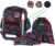 Schneiders 78395-080 Ergolite Dragon Hero School Bag, 9-Piece Set with School Bag, Pencil Case, Sports Bag, 3 Motifs and 2 Light Sticks