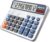 OSALO OS-6815 Large Desktop Calculator Large 12-Digit LCD Display Solar Calculator
