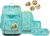 ergobag Cubo Set Ergonomic School Bag Classic 5-Piece 1st Class Primary School, Riding Bear Dream – Turquoise, Unit size, School bag set