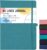 STATIONERY ISLAND A4 Lined Notebook, 320 Pages Thick Lined Journal, Hardcover with 100gsm for Writing, Working, Learning, Journal, Teal