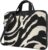 Butterfly Pattern Laptop Bag Modern Laptop Shoulder Bag Computer Bag for Business Travel School Office, Zebra animal
