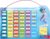 ROTH Klipp&Klar Timetable Steck Fix – Mermaid, A3 – Ideal for Girls in Primary School, Mermaid