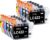 Yowell 10x LC422 Printer Cartridges Compatible with Brother LC422 LC-422 Multipack Cartridges for Brother MFC-J5740DW MFC-J5340DW MFC-J5345DW MFC-J6540DW