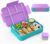 Children’s Lunch Box with Compartments, 1300 ml, Lunch Box for Children, Leak-proof Lunch Box with 5 Compartments, Snack Box for Girls and Boys, Perfect for School, Nursery (Macaron Purple)