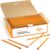 Shuttle Art HB Pencils, 350 Pieces Sharpened Yellow Pencils with Eraser, Graphite Pencils in Bulk Packaging, Teaching Supplies for Writing, Drawing and Sketching