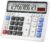 Desktop Calculator Accounting Extra Large LCD Display Large Button Calculator 12 Digit Electronic Solar Desktop Calculator (OS-2135)