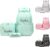Generisch School Backpack Teenager Girls Personalised School Bag Set with Lunch Bag and Pencil Case, 3-Piece Children’s Backpack School Waterproof & Lightweight for Primary School Middle School