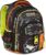 Mitama School Backpack Fluo Battle New Plus 3 Compartments Water Bottle Holder Ergonomic Shoulder Straps Primary School for Kids Medium