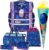 Ocean McNeill Ergo MAC with McAddy School Bag Set 6 Pieces with Sports Bag and School Bag, Purple / blue
