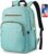 YAMTION Women’s Backpack, School Backpack, Girls, Teenagers, School Bag, Women, 17.3 Inch Laptop Backpack with USB and Laptop Compartment for Work, Office, Study, School, City, University, Light Green