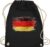 Shirtracer – Gym Bag Backpack – Football Euro World Cup – Bags – Vintage Germany Flag | Black Red Gold