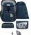 Belmil Maxi School Bag Set 5 Pieces with Chest Strap (405-83/AG/S), Wolfs, Vibrant and colourful designs