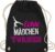Other sports – real girls gymnastics – gym bag and fabric bag made of organic cotton