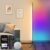 LED Corner Lamp, WiFi RGBCW Floor Lamp Living Room Dimmable LED Floor Lamp Compatible with Alexa/Google Home, Corner Light with Remote Control, Modern Reading Lamp, Smart Floor Lamp, Bedroom