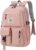 FIORETTO School Backpack, Teenagers, Girls, Women, School Bag, 36 cm Laptop Compartment, Water-Repellent & Lightweight, A-Pink, Rucksack Backpacks