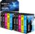 10 Cartridges Compatible with Epson 603 603XL Printer Cartridges Multipack for Expression Home XP-2100 XP-2105 XP-3100 XP-3105 XP-4100 XP-4105, Workforce WF-2810 WF-2830 WF-2835 WF-2850