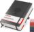 Smarpau Notebook A5, Hardcover 320 Pages Lined Journal Diary Lined with 100gsm Premium Paper, The College Pad Notepad is Suitable for Writing and Noting, 14.5 x 21 cm, Black