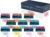 Schneider 166100 Pastel Ink Cartridge (Standard Cartridges for Fountain Pen) Assorted Pack of 10 x 6