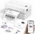 Bluetooth Label Printer, 4 x 6 Thermal Printer Label Printer, Label Printer Shipping Labels Printer for DHL UPS DPD FedEx, Etsy Shopify, White