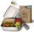 Premium Stainless Steel Lunch Box – Sustainable & Plastic-Free Lunch Box with Divider, Replacement Seal & Transport Bag, Durable Metal Lunch Box for School, Work & On the Go (1000 ml)