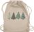 Shirtracer – Gym Bag Backpack – Christmas Gifts Christmas Clothing – Christmas Trees