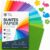 100 x Coloured Paper A4 120 g/m² – Craft Paper Colourful – Coloured Paper – Printer Paper for Crafts & Design – Coloured Paper & Coloured Card