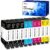 Compatible with 604XL Printer Cartridges Compatible with Epson 604XL Cartridges Multipack Ink Cartridges for Expression Home XP-3200 XP-2200 XP-4200 XP-2205 XP-3205 XP-4205 WF-2910 WF-2930 WF-2935 2950