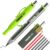 Tracer Pro Series Tough Metal Construction Pencil with 6 x Replacement Lead Pack and Site Holsters All-in-One Aluminium Construction Marking Kit