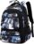 Backpack Teenager Boys School Backpack – 40L School Bag for Primary School 5+, Real School & University, Fashionable Daypack for Travel, Casual 16 Inch Laptop Backpack Men, Black, Blue graffiti