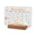 Personalised Acrylic Glass Timetable 20 x 15 cm with Name Optional LED Wooden Base Warm White Gift for Starting School Primary School Dino