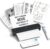iDPRT Portable Wireless Printer for Travel, MT610 Mini Thermal Printer A4, Bluetooth Printer for Travel, Home, Study, Wireless Printer for Home Use Compatible with iOS, Android and PC, Black