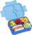 Children’s Lunch Box with Compartments Leak-Proof Lunch Box Children for Girls & Boys Lunch Box Children for Nursery & School (Blue)