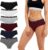 Uizuooy Women’s Cotton Briefs Multipack Hipster Underwear Breathable Panties Cotton Soft Comfortable Women’s Underwear Pack of 6