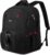 Backpack Men’s School Backpack Boys Teenager Backpack Work Waterproof Business Daypacks Large with USB, Black (black 2), 15.6 inches, Rucksack