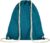 TEXXILLA Pack of 10 gym bags – Oeko-Tex 100 certified, with robust drawstrings, 38 x 46 cm, jute bag, shopping bag, unprinted, colour: petrol, size: 10 pieces