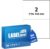 Labelident Laser Labels 210 x 148 mm, 2 Labels per A4 Sheet, 200 Labels (100 DIN A4 Sheets), Self-Adhesive, DIN A5 Address Stickers, Universal Labels for Laser & Inkjet Printers
