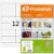 Printation Self-Adhesive Labels 97 x 42.3 mm Pack of 1200