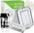 Stainless Steel Lunch Box with Compartments, 1200 ml, Lunch Box with Movable Divider and Cutlery, Leak-Proof Metal Lunch Box, BPA-Free, Dishwasher Safe, Reusable, for Adults and Children