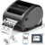 Phomemo Ethernet Shipping Labels Printer, 300dpi Label Printer for Business, Thermal Printer Supports Ethernet, Bluetooth and USB, Compatible with Amazon, DHL, Vinted, Etsy, UPS, FedEx, DPD