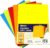 D.RECT Copier Paper, Coloured Paper, Coloured A4, Coloured Printer Paper, Mix of 5 Colours, for Inkjet and Laser Printers, 5 x 50 A4 Sheets, 250 Sheets