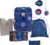 DER DIE DAS Lightweight School Backpack, ErgoFlex Deep Ocean Set of 5, Approx. 22 L Volume, Approx. 800 g Weight, Deep Ocean, Backpack
