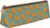 Cartoon Cantaloupe Fruit Pattern Pencil Case Cosmetic Bag Pen Bag Triangle Leather Storage Bag with Zipper Stationery Organizer for Adults Office, Cartoon Cantaloupe Fruit Pattern, Bag