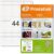 Printation Self-Adhesive Labels 48.5 x 25.4 mm Pack of 1100