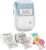 NIIMBOT B1 Label Printer with 3 Rolls Waterproof Labels Self-Adhesive Portable Label Device Bluetooth Label Printer Sticker Printer for School Supplies, Barcode, Address, Blue