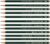Faber-Castell Castell 205047 Pencil 9000 Hardness HB Pack of 12