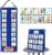 Children’s Calendar, Visual Timetable Made of Felt, Children’s Visual Schedule Calendar Chart, Autism, Children’s Calendar, German Language Picture Cards, Routine Cards, Daily Schedule with Picture Cards, Planning Boards