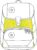 Step by Step Neon Pull-Over for 2-in-1 Plus School Bag, Yellow, Reflector Cover with Luminous Effect for More Visibility, Easy to Install
