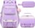 Makukke School Backpack Girls Teenager Backpack School Bag Set, School Bag Boys Multi Bag Waterproof School Bag for Girls Women, 30 L
